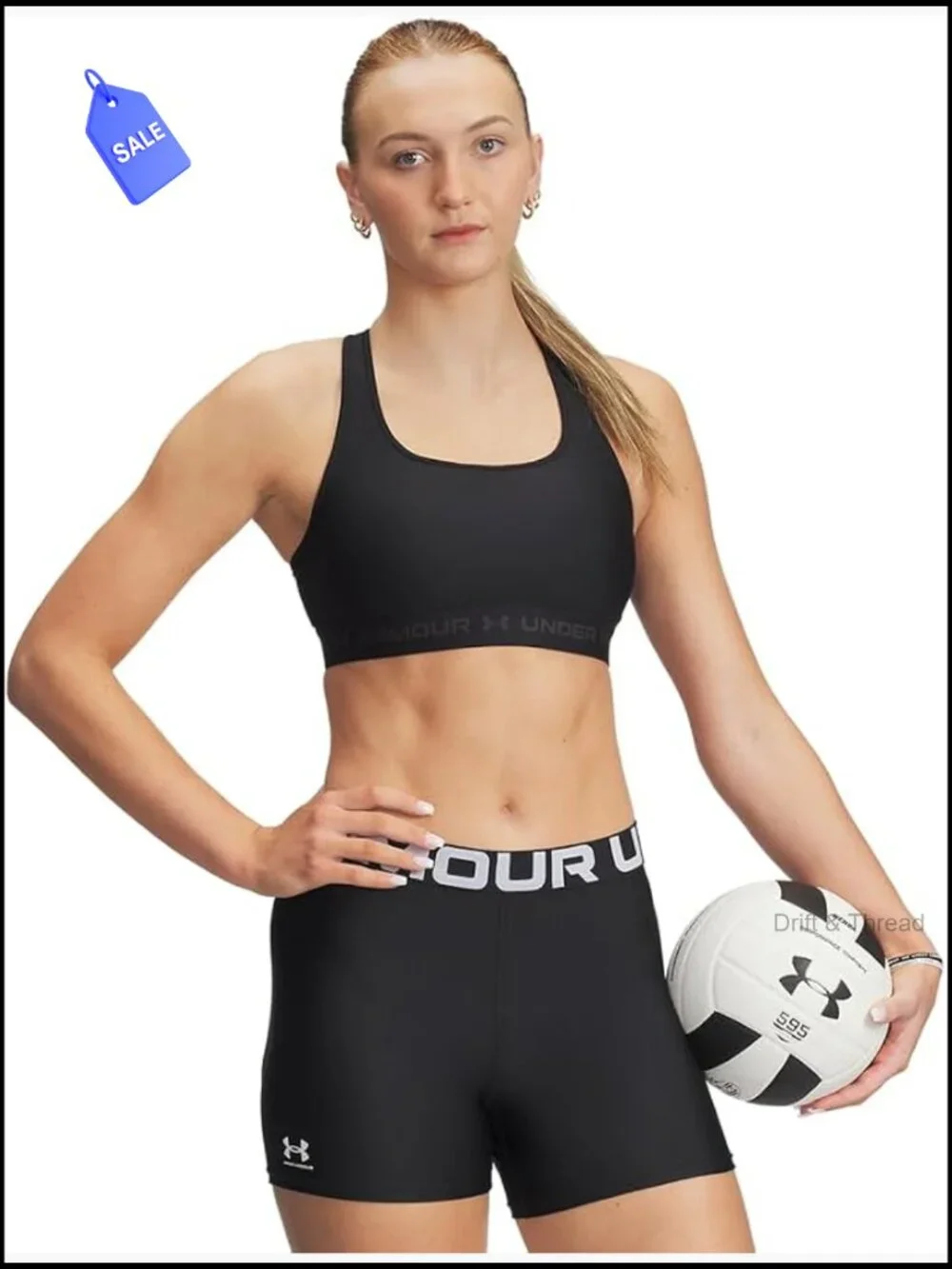 Crossback Mid Impact Sports Bra with Removable Cups